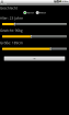 Optionsbildschirm mit Einstellungsmöglichkeiten Android Alcomat Promille Rechner Alkomat
