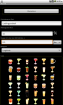 Getränke hinzufügen Bildschirm mit 75 Icons Android Alcomat Promille Rechner Alkomat