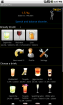 Alcomat Pro Promillerechner für Android Getränkeauswahl